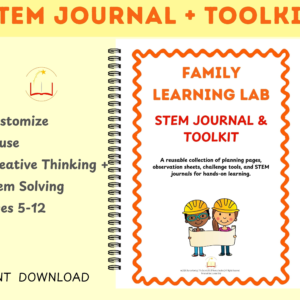 Cover page for STEM Journal and Toolkit