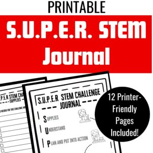 STEM Journal and worksheets