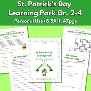 St. Patrick's Day Learning Activity book