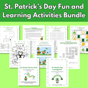 St. Patrick's Day Fun and Learning Activities Bundle
