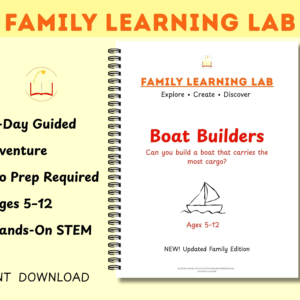 Family Learning Lab STEM Boat Builders cover
